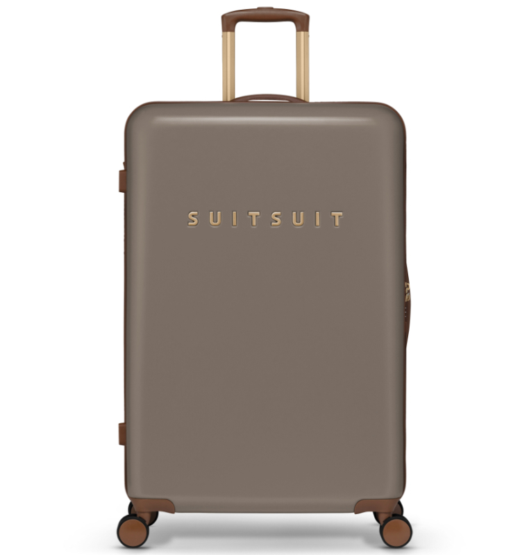 SUITSUIT Fab Seventies L cestovní kufr TSA 77 cm Taupe