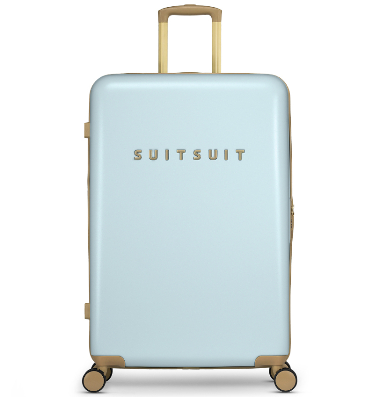 SUITSUIT Fusion L cestovní kufr TSA 77 cm Powder Blue