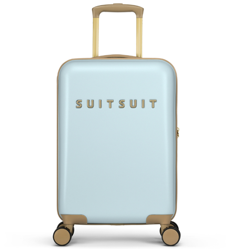 SUITSUIT Fusion S palubní kufr TSA 55 cm Powder Blue