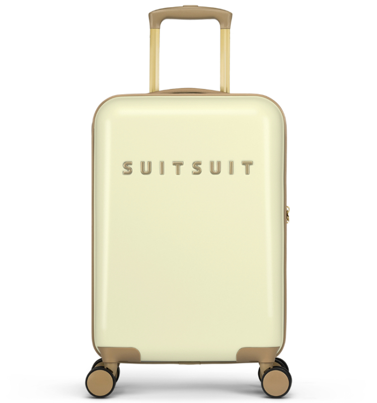 SUITSUIT Fusion S palubní kufr TSA 55 cm Dusty Yellow