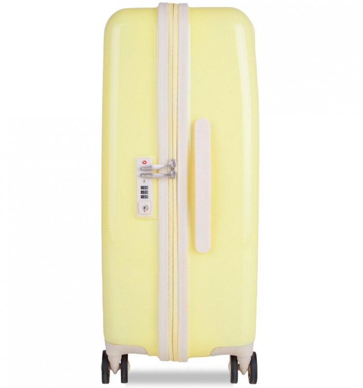 SUITSUIT Fabulous Fifties M Mango Cream cestovní kufr na 4 kolečkách TSA 67 cm