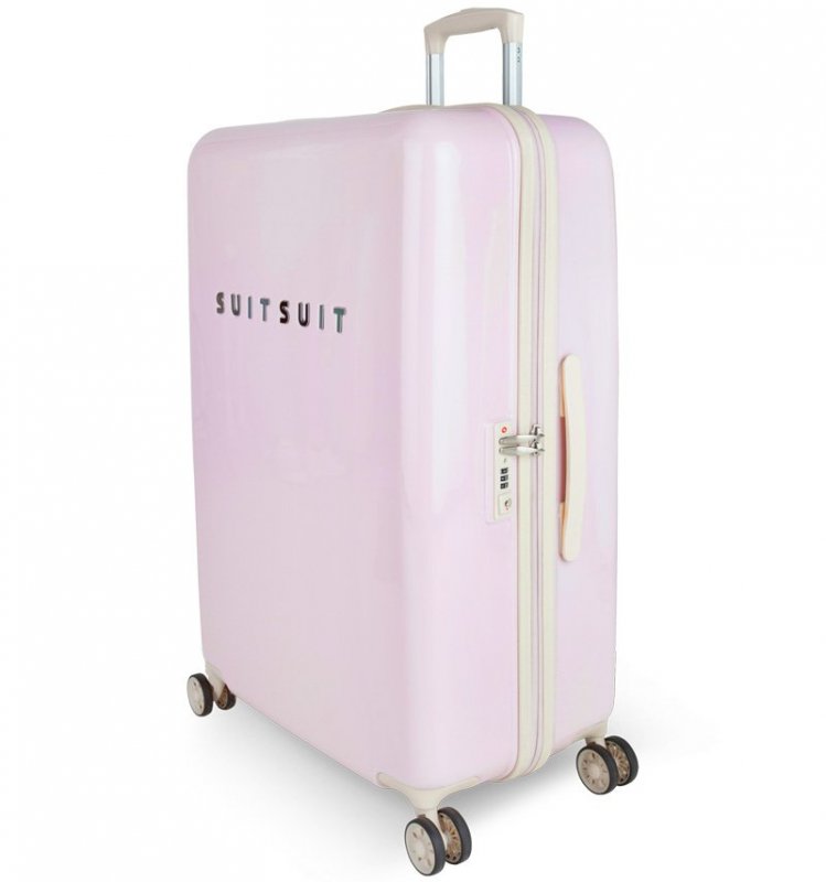 SUITSUIT Fabulous Fifties L Pink Dust cestovní kufr na 4 kolečkách TSA 77 cm