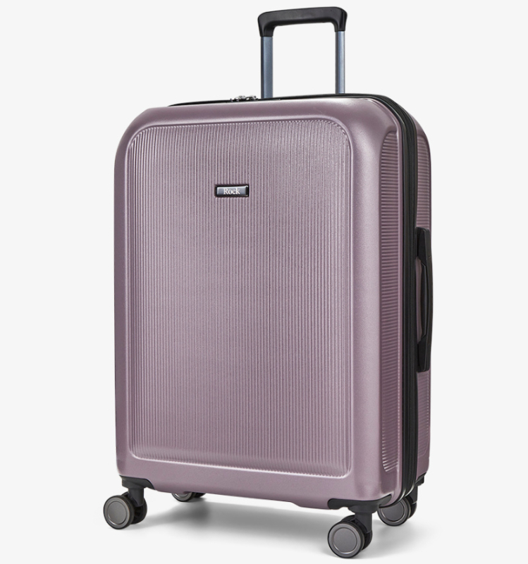 ROCK Austin M cestovní kufr TSA 70 cm Purple