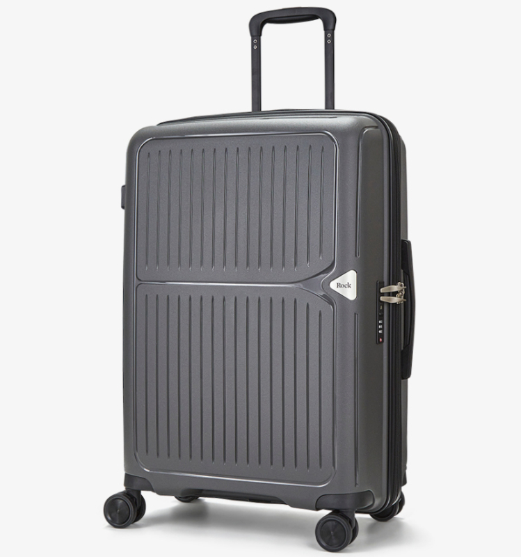 ROCK Vancouver M cestovní kufr TSA 66 cm Charcoal