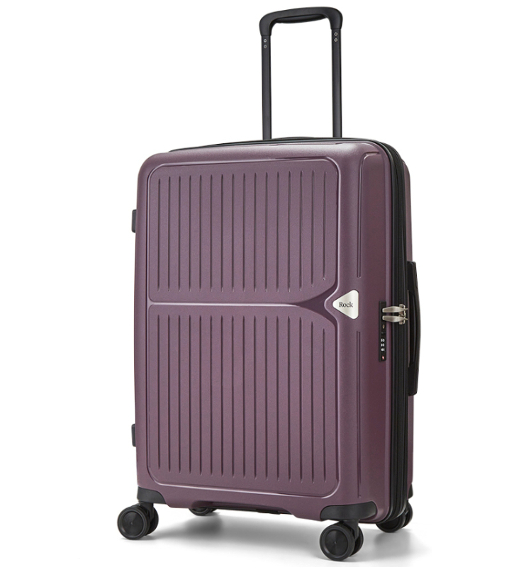 ROCK Vancouver M cestovní kufr TSA 66 cm Purple
