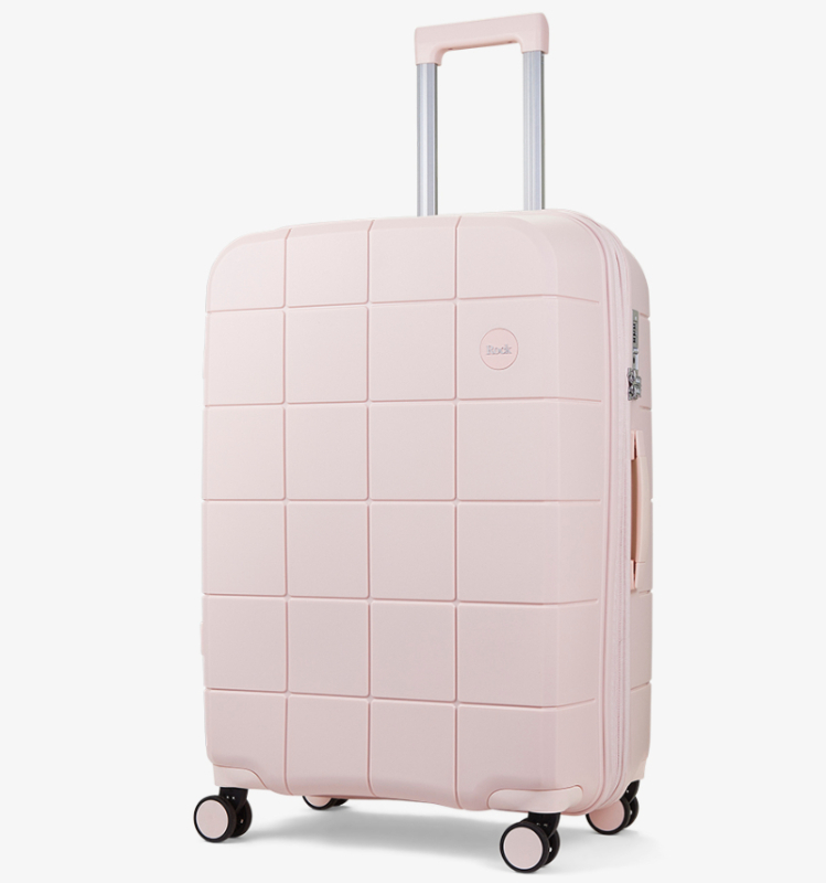 ROCK Pixel M cestovní kufr TSA 66 cm Pastel Pink
