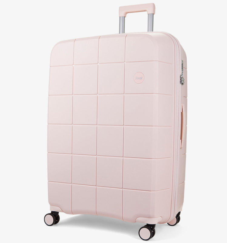 ROCK Pixel L cestovní kufr TSA 75 cm Pastel Pink