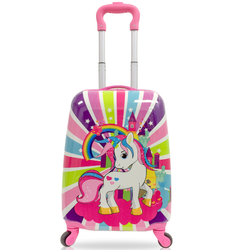 TUCCI Kids 4w dětský cestovní kufr 45 cm Unicornie