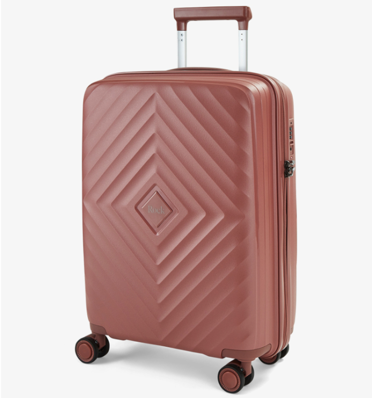 ROCK Infinity S palubní kufr TSA 54 cm Dusty Pink