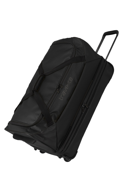 Travelite Basics Wheeled Duffle 70 cm exp. 98/119 l Black