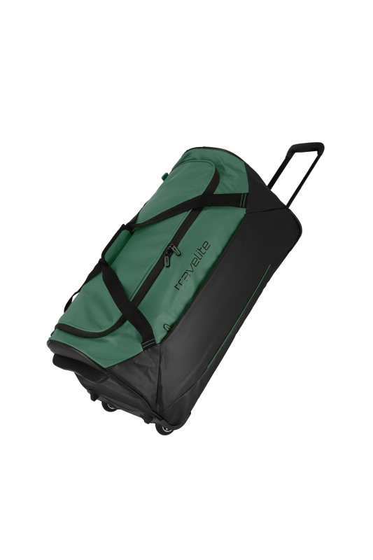 Travelite Basics Trolley Travel Bag 71 cm 97 l Black / Green