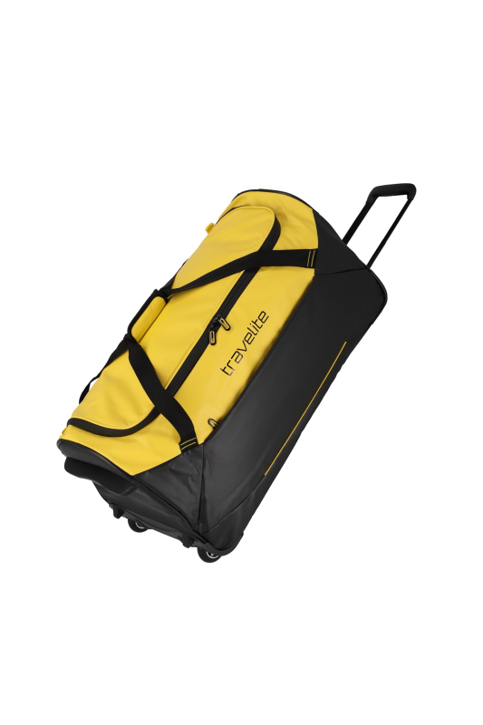 Travelite Basics Trolley Travel Bag 71 cm 97 l Black / Yellow