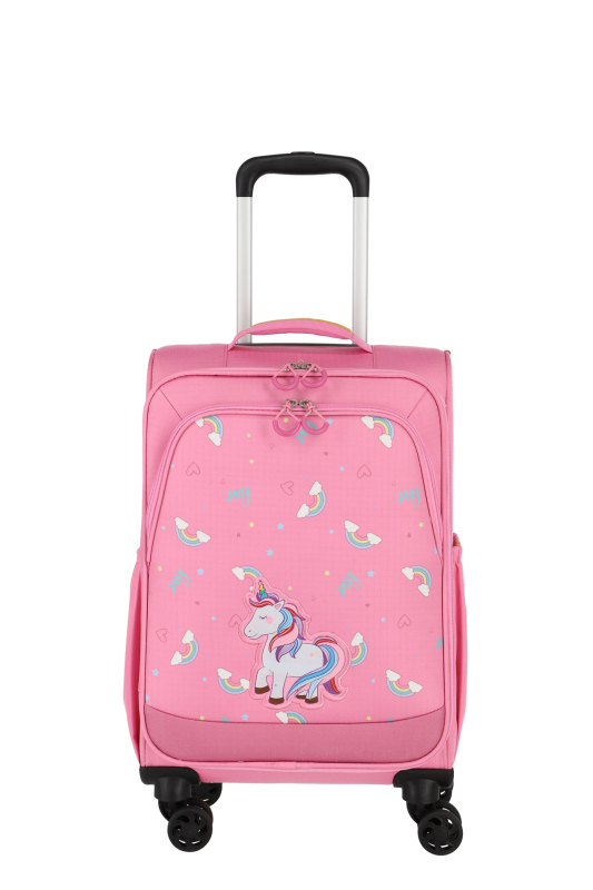 Travelite Mini Mover 4w S dětský cestovní kufr 55 cm Unicorn