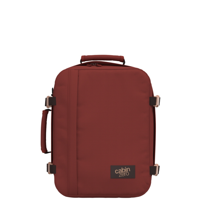 CabinZero Classic 28L ultra-light palubní batoh Sangria Red