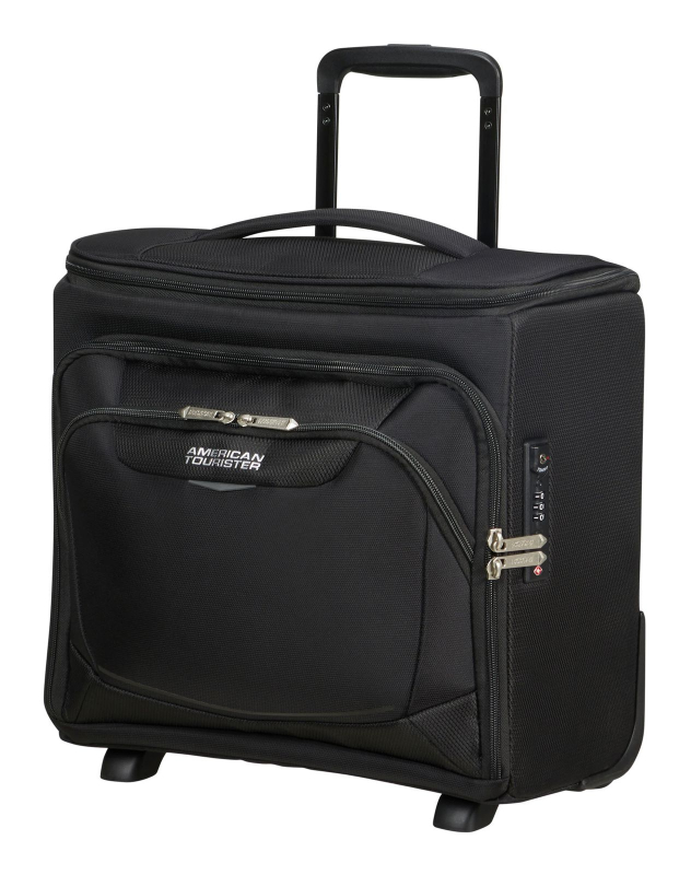 American Tourister SummerRide Upright Underseater EXP TSA Black