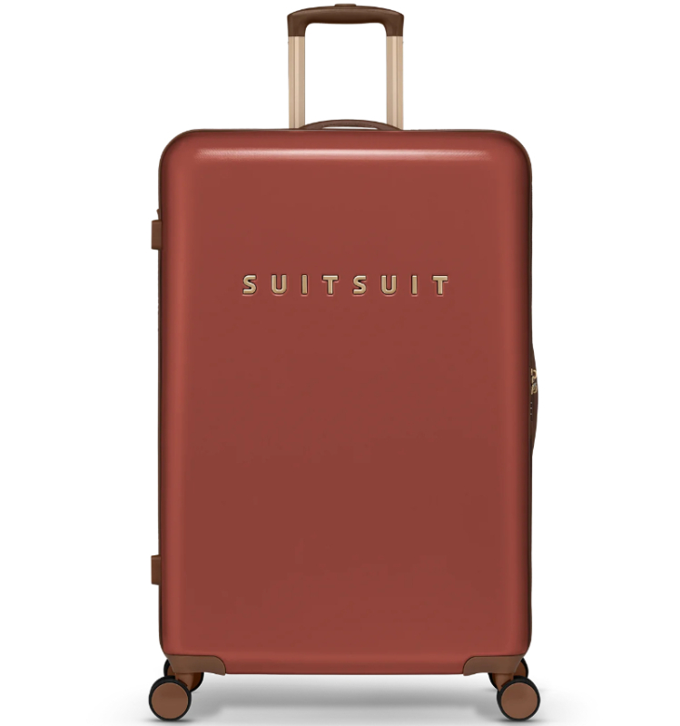 SUITSUIT Fab Seventies L Cestovný kufor TSA 76 cm Red Ochre