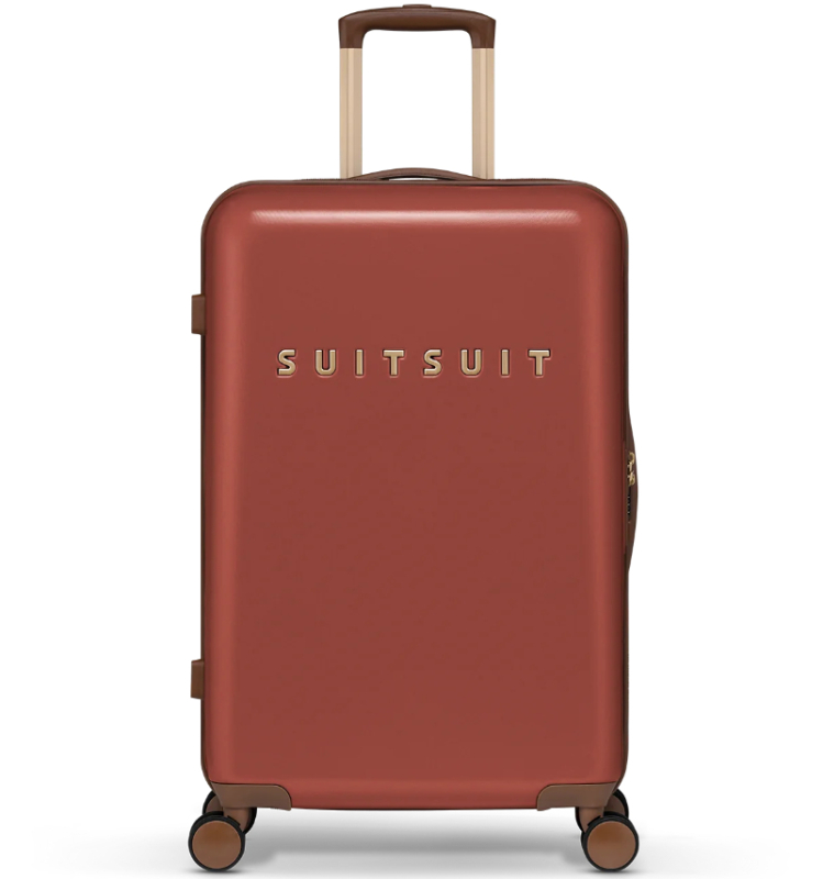 SUITSUIT Fab Seventies M Cestovný kufor TSA 66 cm Red Ochre