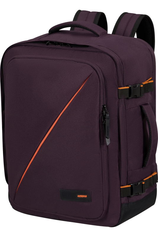 American Tourister Take2Cabin M batoh 45x36x20 cm 38 l Dark Plum