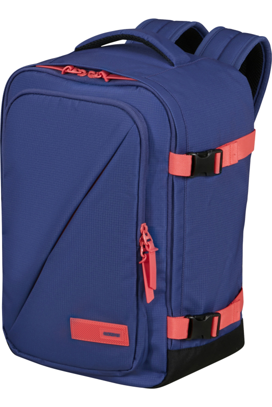 American Tourister Take2Cabin S batoh 40x20x25 cm 24 l Dusk Purple/Sunset Coral