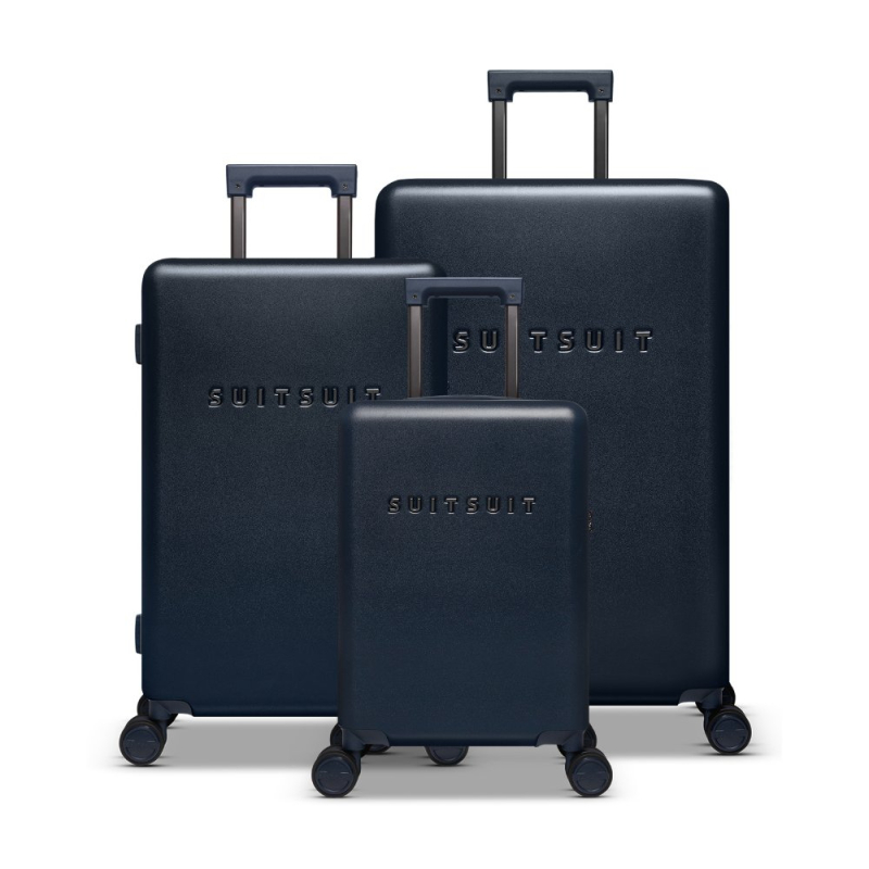 SUITSUIT Mystique S/M/L sada 3 cestovných kufrov Midnight Blue