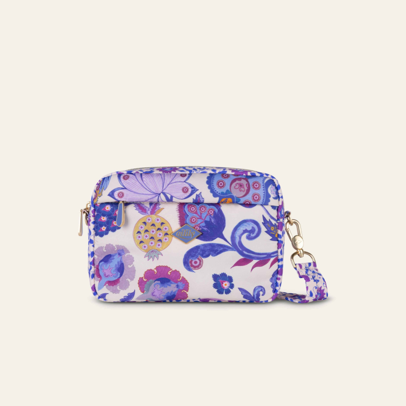 Oilily Sapphire Chintz Shanti Taška cez rameno 20 cm Shifting Sand