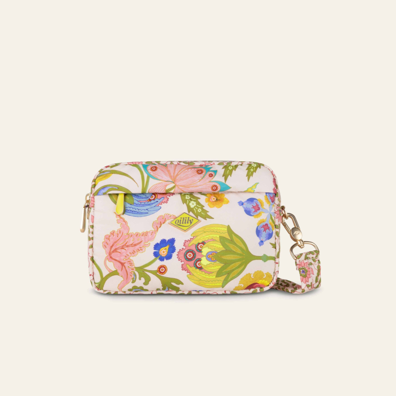 Oilily Sapphire Chintz Shanti Taška cez rameno 20 cm Sand