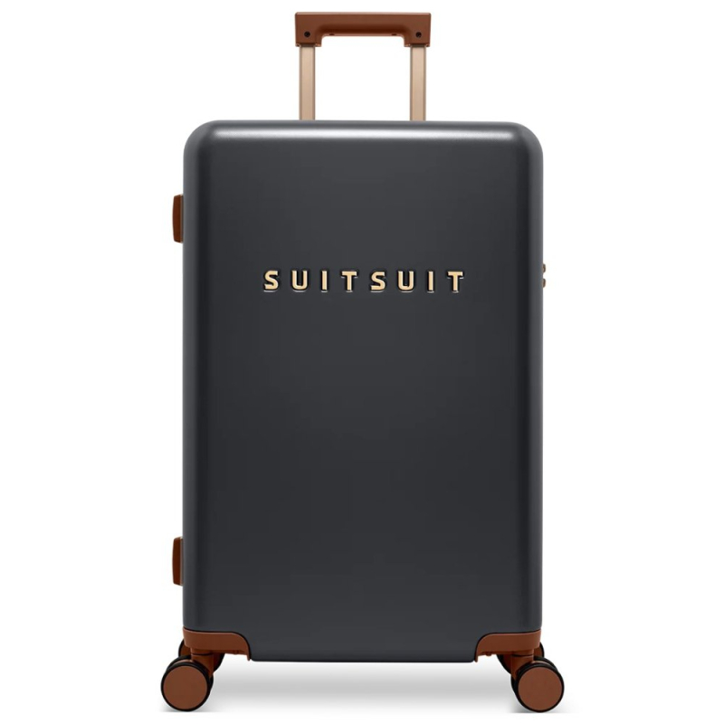 Cestovný kufor SUITSUIT Serenity M TSA 67 cm, čierna olivová