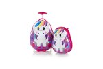 Heys Travel Tots Kids dětská sada - cestovní kufr 46 cm a batoh 33 cm Unicorn