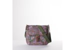 Oilily Helena Paisley M Shoulder Bag květovaná kabelka 27 cm Cypres