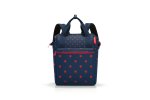 Reisenthel Allrounder R cestovní batoh/taška 12 l Mixed Dots Red