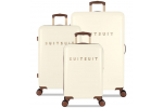 SUITSUIT Fab Seventies sada cestovních kufrů 77/67/55 cm Antique White