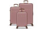 SUITSUIT Fab Seventies Trio Set cestovních kufrů 77/67/55 cm Old Rose