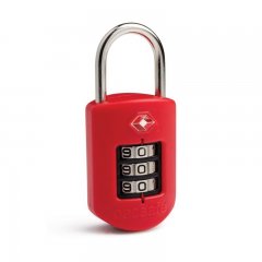 Pacsafe ProSafe 1000 bezpečnostní kódový TSA zámek na zavazadla, červený
