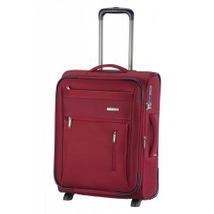 Travelite Capri 2w S palubní cestovní kufr TSA 53 cm 41/50 l Red