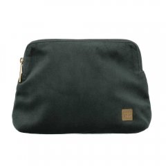 Titan Barbara Velvet Cosmetic Bag dámská kosmetická taška 24 cm Forest Green