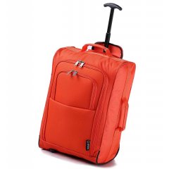 5 Cities T-830 S palubní kufr na 2 kolečkách 55 cm 1,65 kg oranžový