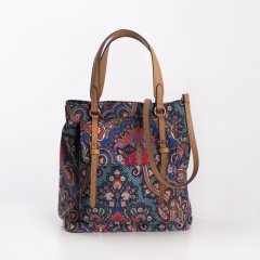 Oilily City Handbag Paisley dámská kabelka 24 cm Royal Blue