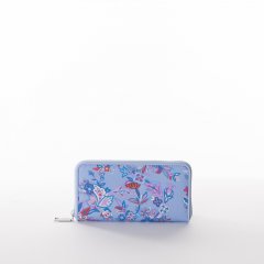 Oilily Flower Festival L Zip Wallet dámská peněženka 19,5 cm Dusk Blue