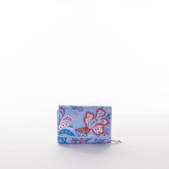 Oilily Flower Festival Wallet dámská peněženka 14 cm Dusk Blue