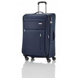 Travelite Capri 4w L cestovní kufr TSA 76 cm 98/111 l Navy
