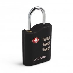 Pacsafe ProSafe 700 bezpečnostní kódový TSA zámek na zavazadla, černý
