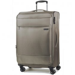 ROCK TR-0161 DeLuxe-Lite M ultralehký cestovní kufr TSA 72 cm 76/84 l Bronze