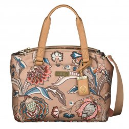 LiLiÓ Arcadia S Handbag Fudge praktická květovaná kabelka 27,5x10x22 cm