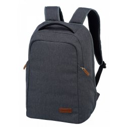 Travelite Basics Safety městský batoh NB 15,4" 23 l Anthracite