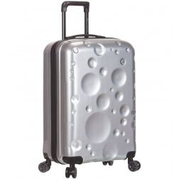 Azure Sirocco T-1194 S palubný kufor do lietadla TSA 56 cm Silver