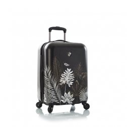 Heys Oasis S skořepinový palubní kufr TSA 53 cm 52 l Black/Gold Leaf