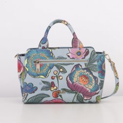 LiLiÓ Urban Peony S Handbag květovaná kabelka 28 cm Electric Blue