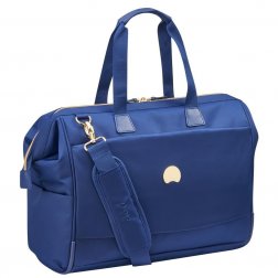 Delsey Montrouge Reporter stylová palubní taška 15,6" modrá