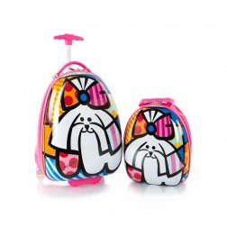 Heys Britto for Kids dětská sada - cestovní kufr 46 cm a batoh 31 cm Dog