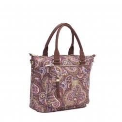 LiLiÓ Paisley Park Handbag elegantní kabelka 28 cm Nutmeg Gold